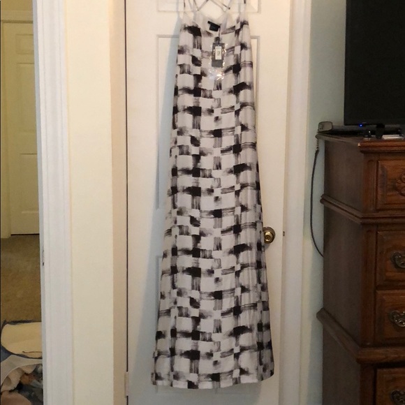 Armani Exchange Dresses & Skirts - Armani Exchange CHECKERED MAXI